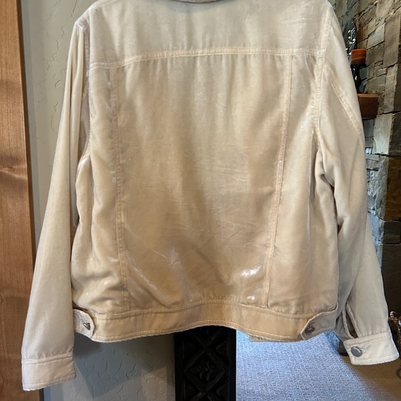 Velvet Jacket by Coldwater Creek L - Picture 8 of 9